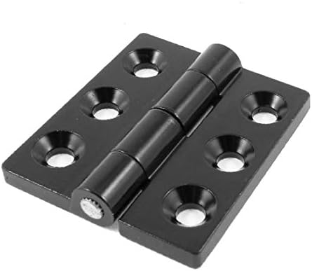 X-DREE Дупката за винт с диаметър 0,27 инча Черен метален шкаф Задвижваната кабинет тръба Контур за тръба (отвор