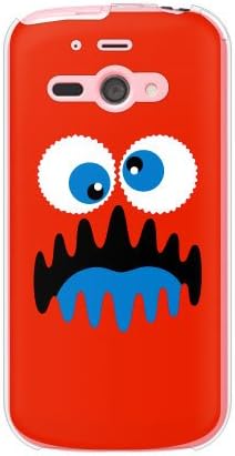 YESNO Wonder Monster Червено (прозрачен) / за телефон AQUOS ss 205SH/SoftBank SSH205-PCCL-201-N107