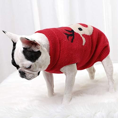Пуловер за кучета Kayto, Зимни Дрехи за Малки Кучета за Момчета и Момичета, Вязаное Палто за Домашни Любимци,