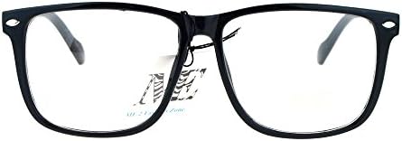 Прозрачни Лещи За Очила Унисекс Модни Очила Квадратна Пружина Шарнирная Дограма