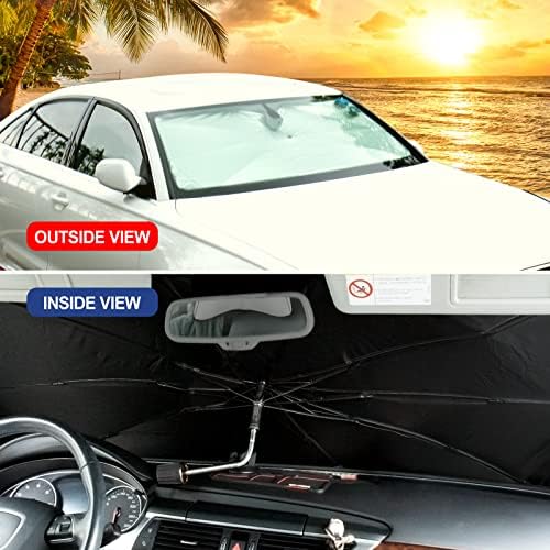 Авто сенника На Предното стъкло, Brella Shield Автомобилни Слънчеви Очила Icnice, Отразяват Топлината и Uv светлина,