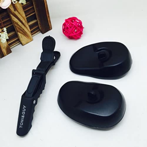 FOMIYES 4 Чифта Силиконови Ушни на Седалките, Защитни слушалки за боядисване на коса, за Многократна употреба