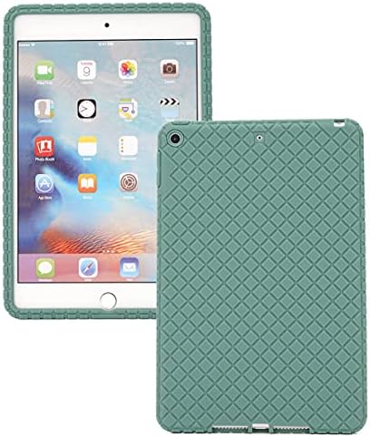 Силиконовата делото Veamor iPad Mini 5, Противоскользящий Гъвкав Гумен Защитен Мек Гелевый Броня за Apple iPad