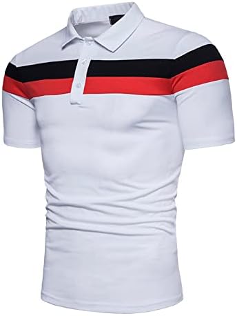 Мъжки ризи с къси ръкави, Мъжки Модни Лоскутная Риза с Къси ръкави за Нови Летни спортове