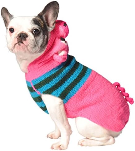 Пуловер с качулка Шили Dog Розово Прасенце, XX-Large