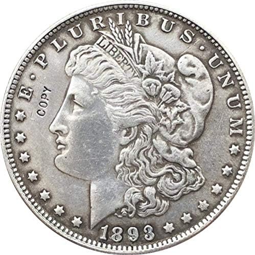 1893-CC САЩ Morgan Доларови Монети Копие на Копие на Подарък за Него