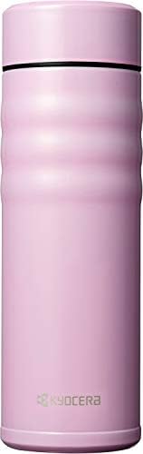 Чаша за пътуване Kyocera MB-12S PK с закручивающейся капак, 12 унции, Розов Захарен Памук