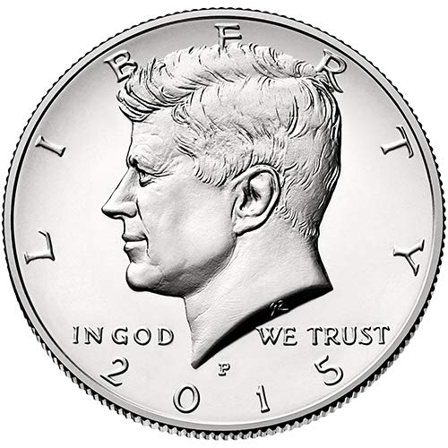 2015 P BU Kennedy Избор в полдоллара на монетния двор на САЩ, Без да се прибягва