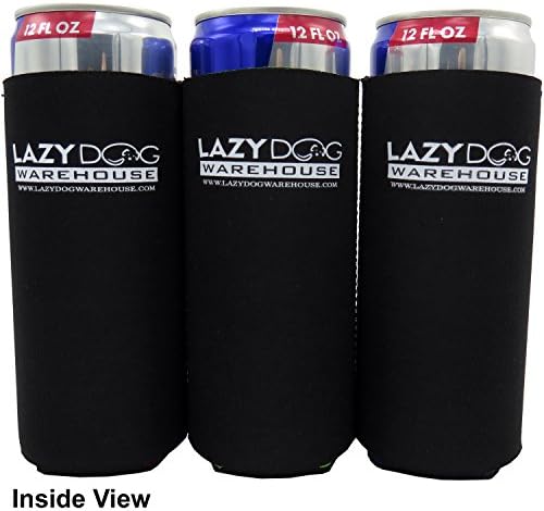 Тънки ръкави за консерви - Комплект от 6 неопреновых кутии за охлаждане на напитки (6 опаковки - Пейсли)