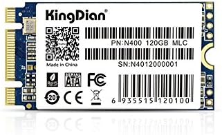 KingDian M. 2 NGFF 120 GB 128 GB M. 2 2242 Твърд диск за десктоп и MacPro (N400 120 GB 42 мм)