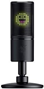 Цифров микрофон и усилвател за слушалки Razer Seiren Emote USB