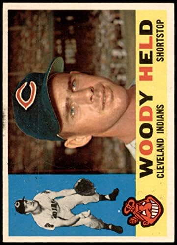 1960 Topps 178 Уди Хол Кливланд Индианс (Бейзболна картичка) EX/MT+ Indians