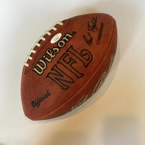 Прекрасен Уолтър Пейтън подписа договор с Wilson NFL Football Game С помощта на JSA COA - Футболни топки с автографи