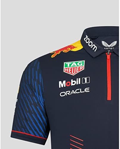 Тениска поло екип на Макс Ферстаппена Red Bull Racing F1 Kid ' s 2023