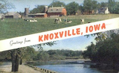 Пощенска картичка от Ноксвилла, Айова