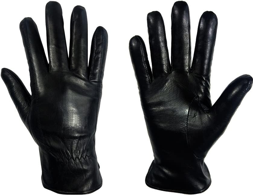 n/a Зимни Мъжки Кожени ръкавици, Мъжки Топли Меки мъжки ръкавици, Мъжки ръкавици с пръсти, ръкавици, голям размер