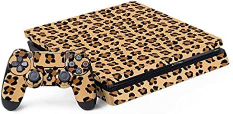 Игри кожата Skinit Decal, Съвместим с PS4 Тънък Пакет - Официално Лицензиран Оригинален дизайн с леопардовыми