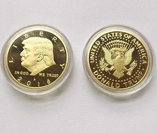 45-ия Президент на САЩ Президентската кампания Доналд Джон Тръмп Орел Новост Възпоменателна Монета на Повикване