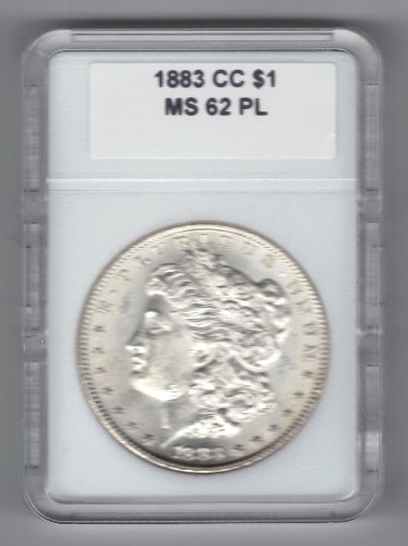 Сребърен долар БУ Морган, не обращавшийся в Карсън Сити през 1883 година на издаване