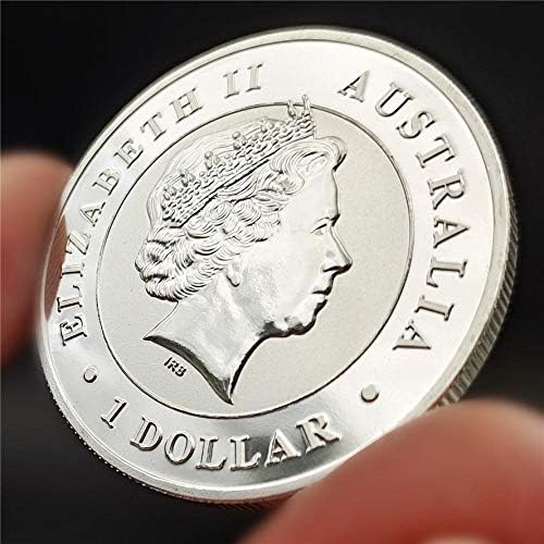 Австралийски Зимородок Възпоменателна Монета Със Сребърно Покритие Копие Криптовалюты Любителски Колекционерски
