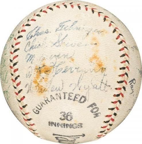 1931 Екипът на Детройт Тайгърс Подписа бейзболен договор с Боклук device database JSA COA - Бейзболни топки