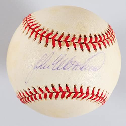 Джон Веттленд подписа договор с Бейзбол Рейнджърс – COA - Бейзболни топки с автографи