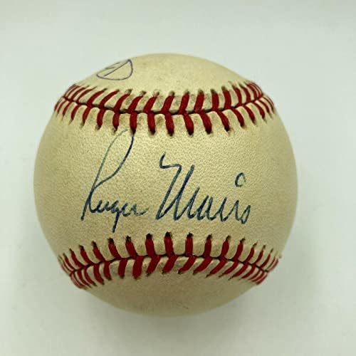 Зашеметяващ бейзболни топки Мики Мэнтла и Роджър Марис с Автограф от JSA COA - Бейзболни топки с автографи