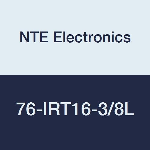 NTE Electronics 76-IRT16-3/8L Околовръстен клемма с изолация от PVC, Луженая Обшивка, медни клемма, Калибър