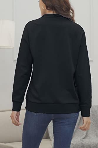 KINGFEN/Жена Пуловер с цип на една четвърт от размера на Оверсайз, Пуловер с цип в половин размер, Есенна Модни