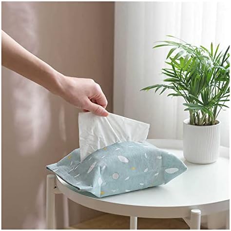 Памучни и ленени тъкани калъф държач за кърпички за хола настолни кърпички контейнер дом, автомобил хартия опаковка