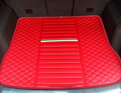 Eppar Нова Предпазна Подложка за багажника 1БР за VOLKSWAGEN Golf VI R Cabrio 2013-2017 (Червен)
