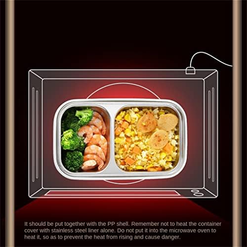 N/A Изолиран Обяд-Бокс Стоманена Bento Box Контейнер За Съхранение На Хранителни Продукти Преносими Термални