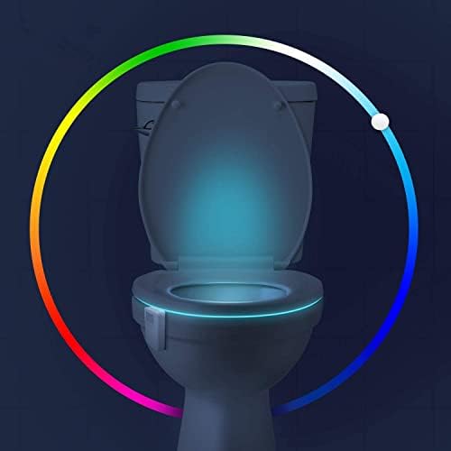 Witshine лека нощ за тоалетна, 2 опаковки - 16 цвята, Активируемый сензор за движение-Led нощна светлина за