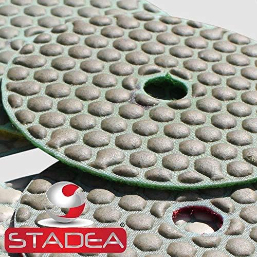 Диамантена карета перална площадка STADEA 4 СЪС суха шкурка 100 за Каменната стъкло (стандарт STADEA A)