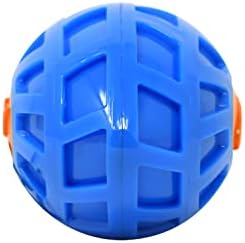 Футболна топка Nerf Dog 6in TPR EXO Squeak Football - Синьо / Оранжеви