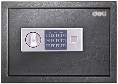 Сейфове GLJ с цифрова клавиатура, сейф за съхранение на пари, с микрорезью, сгъстено панелите на вратите и заключващи болтове, за вашия офис, хотел