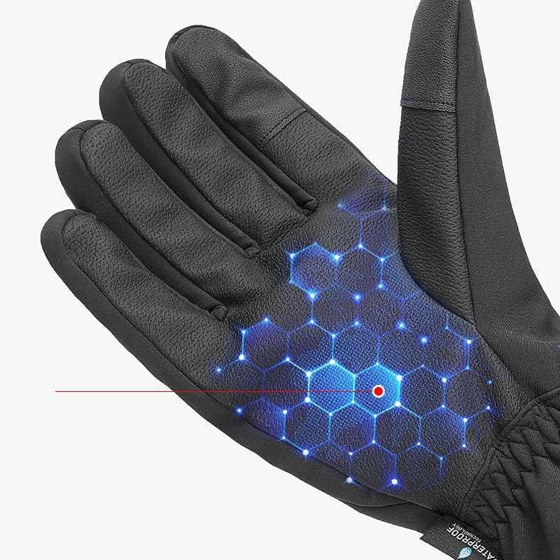 N/A Топли Ски Плюс Кадифе Нескользящие спортни ръкавици за езда със сензорен екран, които предпазват от студ,