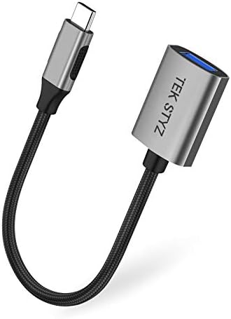 Адаптер Tek Styz USB-C USB 3.0 е обратно Съвместим с вашия преобразувател LG 14T90Q-K. AAB6U1 OTG Type-C/PD