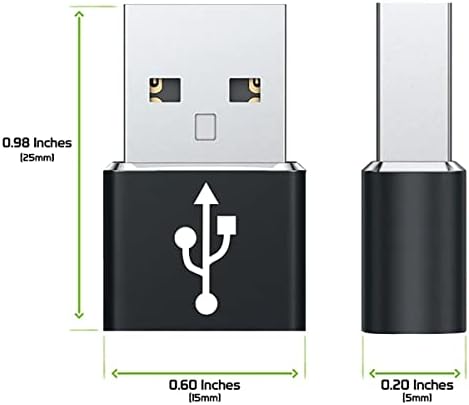 Бърз USB адаптер-C за свързване към USB порт, съвместим с Samsung Galaxy S11e за зарядни устройства, синхронизация,